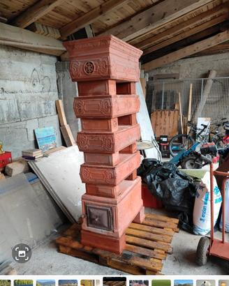 Stufa in terracotta