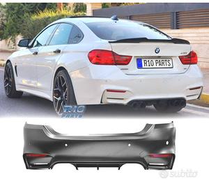 PARAURTI POSTERIORE BMW F36 GRAN COUPE LOOK M4 PDC
