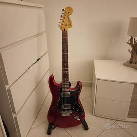 Fender stratocaster hh mex candy apple red