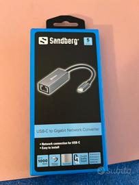 Sandberg USB-C to Gigabit Network Converter
