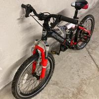 Bici raggio 20 shimano full back