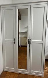 Guardaroba a 3 ante bianco