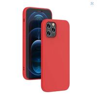 Cover Red in Silicone per iPhone 12 ProMax - Nuovo