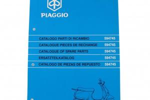 Catalogo parti di ricambio Piaggio Vespa ET4 50
