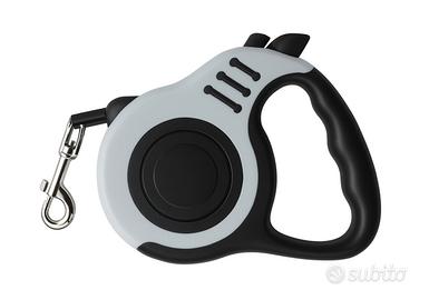 Guinzaglio retrattile 3 mt gancio in metallo 