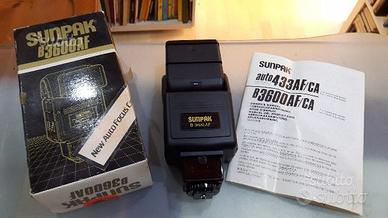 Flash sunpak b3600af canon Auto focus