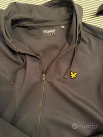 Giacca-Feloa Lyle&Scott Hoodie Grigio
