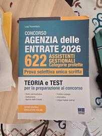 Libro Concorso Agenzia delle entrate 622 Assiste