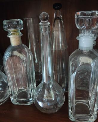 Bottiglie Vintage Vetro Cristallo per liquori