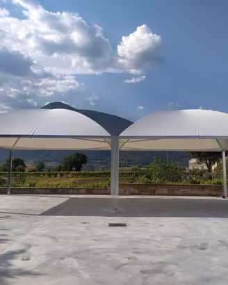 Gazebo 7x7  maxi certificato  CE  nuovo
