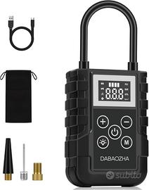 Compressore Aria Portatile 150PSI,4 Modalità,displ