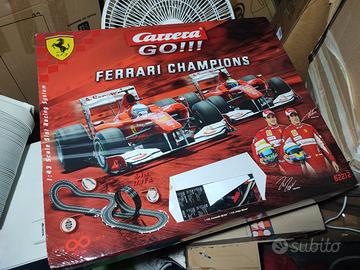 pista Carrera Go Ferrari Champions Massa Alonso