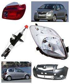 Toyota Yaris cofano paraurti parafango freni 06-11