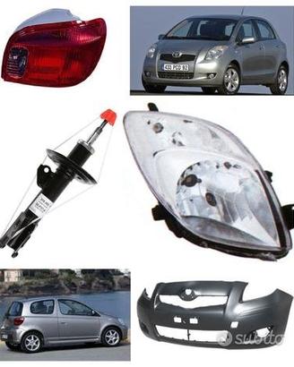 Toyota Yaris cofano paraurti parafango freni 06-11