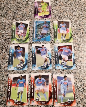 Figurine panini real action 2008-2009 napoli