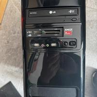 pc desktop middle tower AMD Ryzen