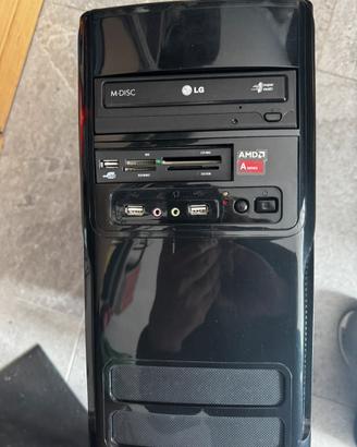 pc desktop middle tower AMD A4 5300 APU