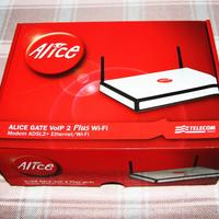 Modem Alice Gate Voip 2 Plus Wi-Fi (2 FILTRI ADSL)