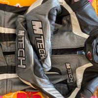 MTECH tuta divisibile in pelle