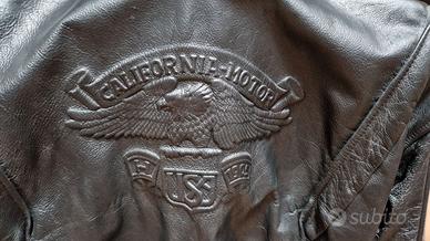 Giubbotto pelle uomo american style