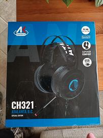 Cuffie Gaming CH-321 Atalanta B.C. Special Edition