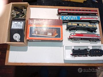 LOTTO LIMA TRENI HO SCALE e accessori