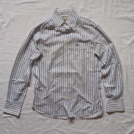 Camicia righe bianche e blu Cotton Belt