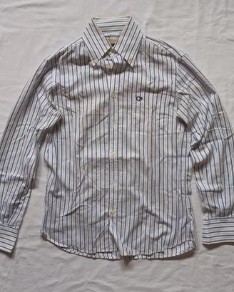 Camicia righe bianche e blu Cotton Belt
