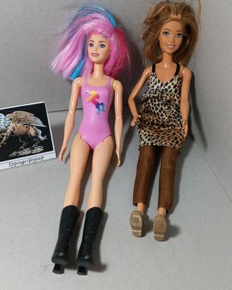 Set 2 Barbie originali Mattel 2015 e Color Reveal