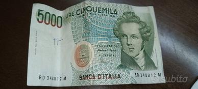 Banconota da 5000 Lire