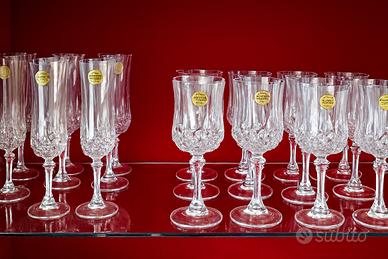 Set 24 bicchieri in cristallo – Cristal d’Arques F