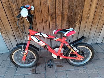 bicicletta bambino in acciaio rinforzato
