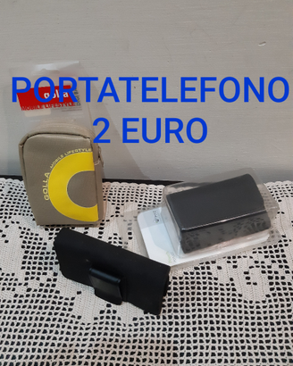 Portatelefono porta cellulare vecchio giallovendu