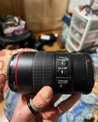 Canon ef 100l usm is+kenko 1,4x +extension 25 ii