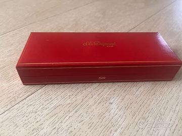 Penna stilografica S.T. Dupont – argento, pennino 