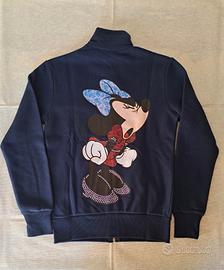 Felpa invernale con zip tg. M Disney