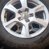 cerchi in lega audi A4 e fuoristrada 