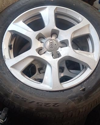 cerchi in lega audi A4 e fuoristrada 