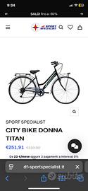 City Bike donna DF BIKE