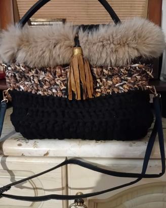 Borsa artigianale a mano/tracolla – stile inv