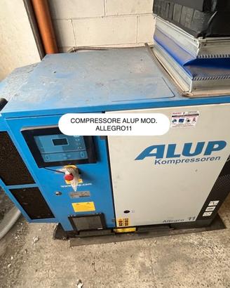 Compressore ALUP ALLEGRO + ESSICATORE + SERBATOIO