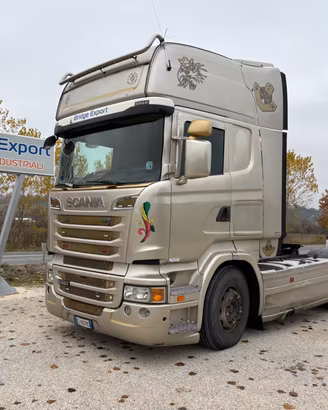 SCANIA R560 V8 Topline euro5 presa di forza