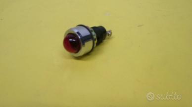 Lampada di segnalazione Breter usata, ROSSO - diam