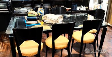 Tavolo cristallo 180x90