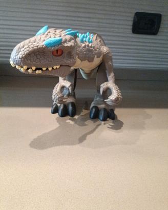 Dinosauro In dominus Rex  con testa e coda snodata