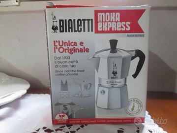 caffettiera moka bialetti 3 tazze