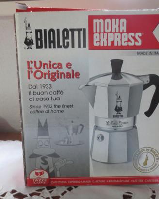 caffettiera moka bialetti 3 tazze