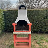 Barbecue in muratura