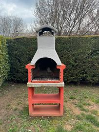 Barbecue in muratura