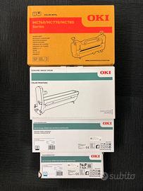 Oki ES7470 / ES7480 toner, drum, fusore, cinghia,